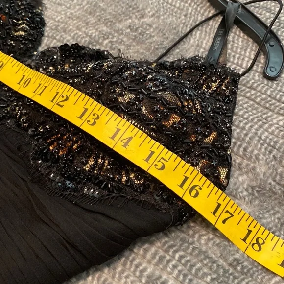 Sherri Hill silk animal print gown 4 - Picture 9 of 11